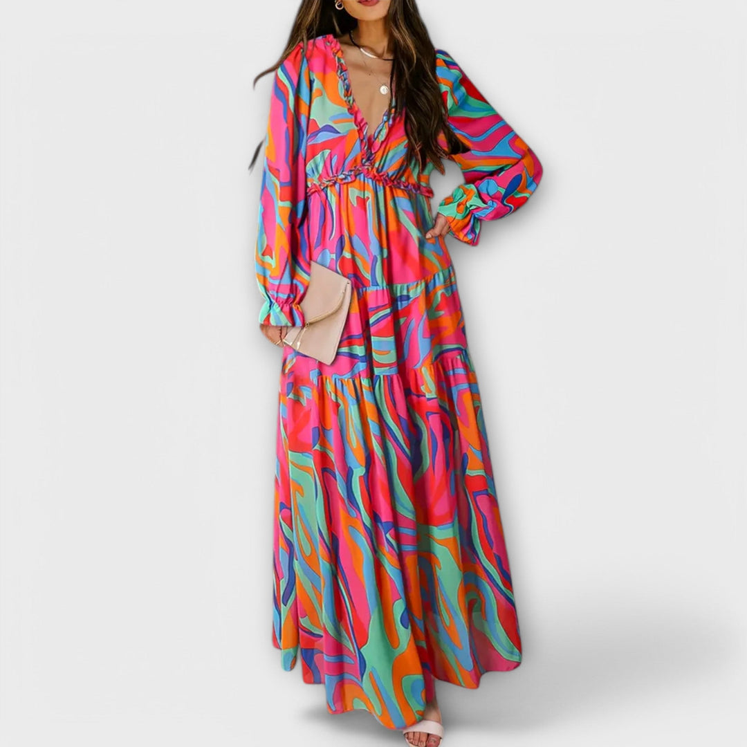 Evangeline Floral Dress