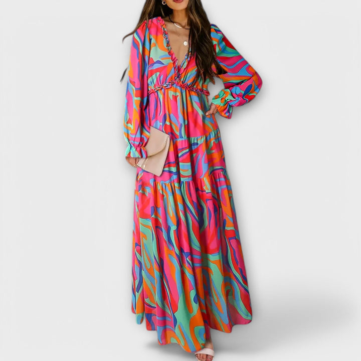 Evangeline Floral Dress