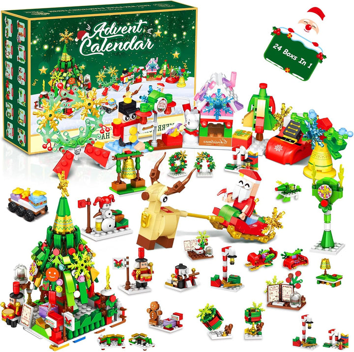 🎄 Building Blocks Advent Calendar 2025 – 24 Days of Building Fun