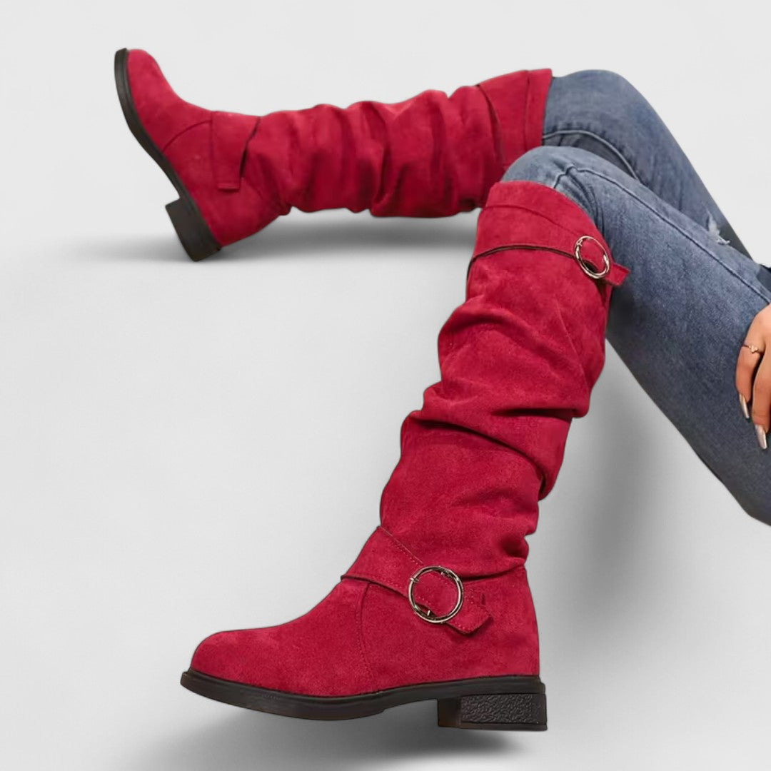 Aura | Gentle Elegance Knee High Boots