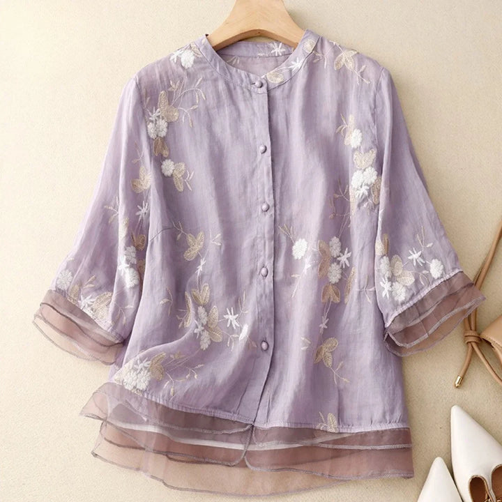 Seraphina™ | Embroidered Blouse
