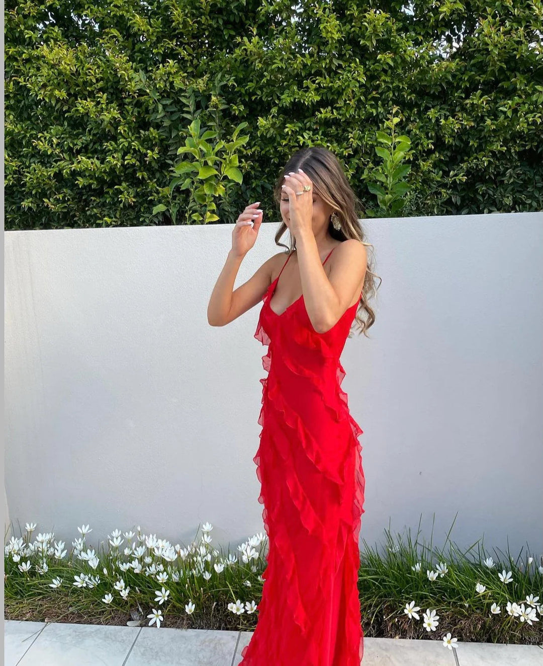 Mara - Ruffled Dress