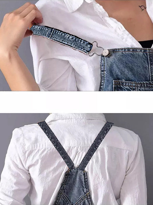 Harper™ - Vintage Denim Overall Dress