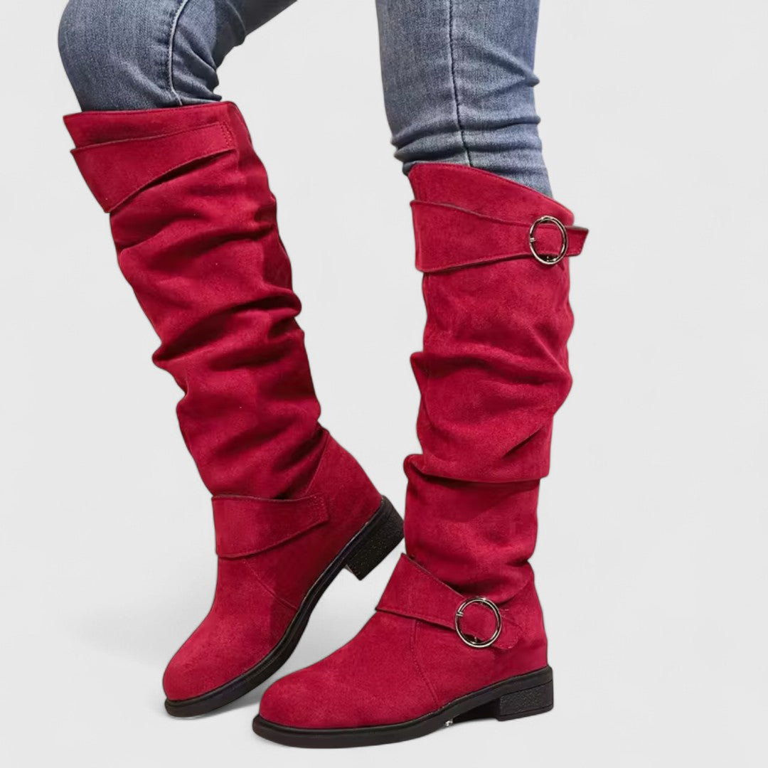 Aura | Gentle Elegance Knee High Boots