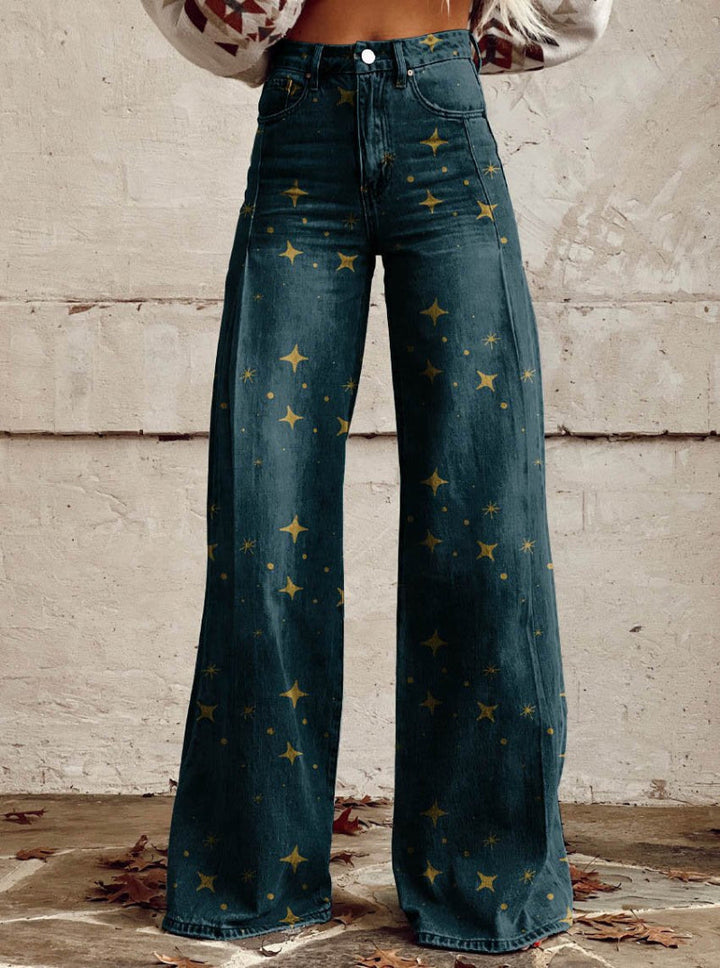 BOHEMIAN DREAM | Vintage-Inspired Wide-Leg Trousers