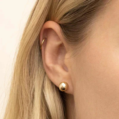 Ball earrings