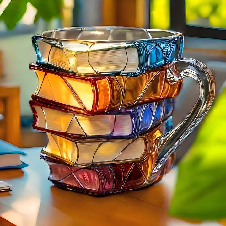 📚 Crystal Mug for Literature Lovers — A Story You Can Sip