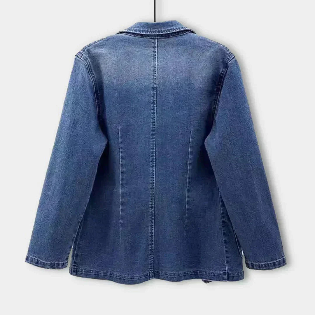 Mela - Stylish denim blazer