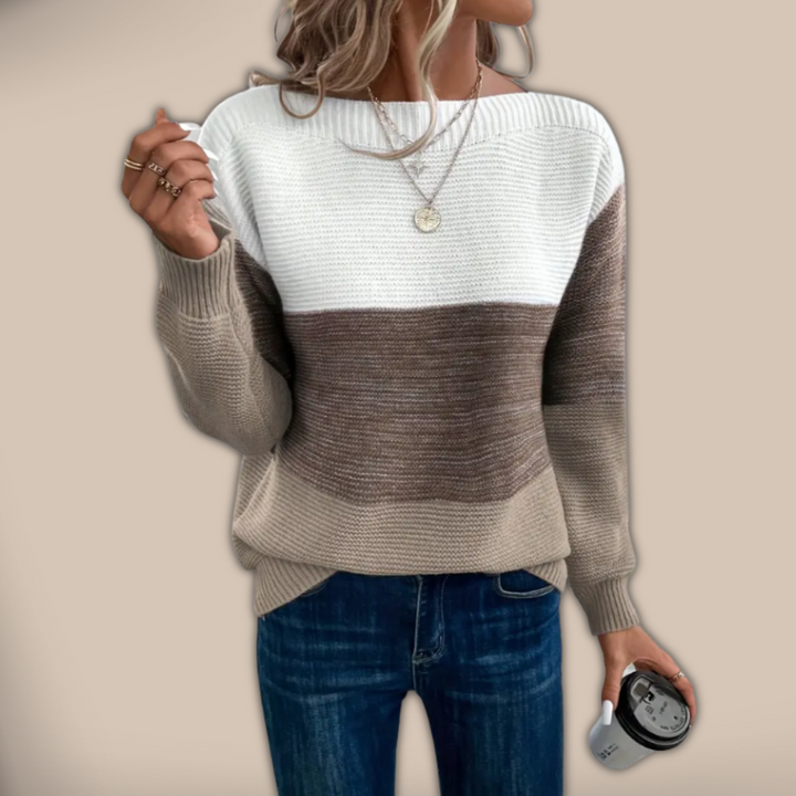 Christa - Elegant Long-Sleeve Sweater