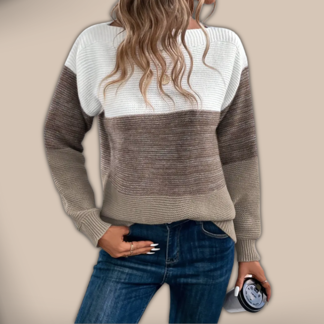 Christa - Elegant Long-Sleeve Sweater
