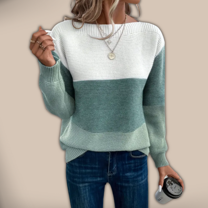Christa - Elegant Long-Sleeve Sweater