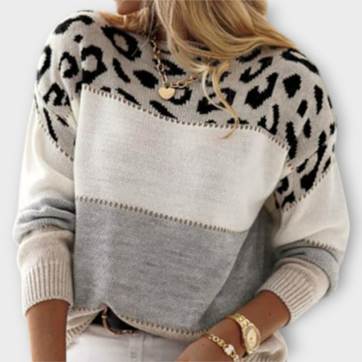 May - Casual Leopard Sweater