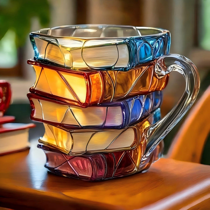 📚 Crystal Mug for Literature Lovers — A Story You Can Sip