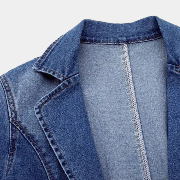 Mela - Stylish denim blazer