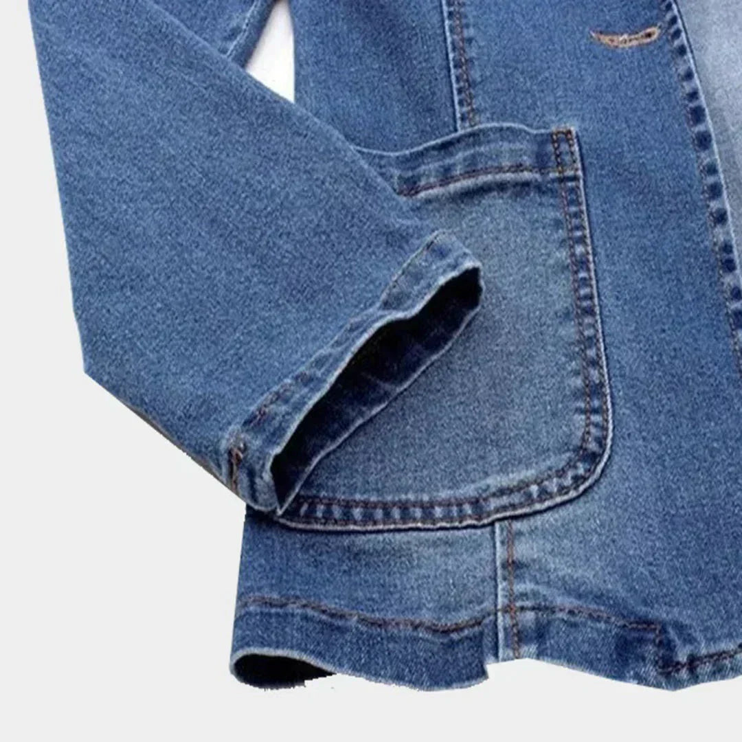 Mela - Stylish denim blazer