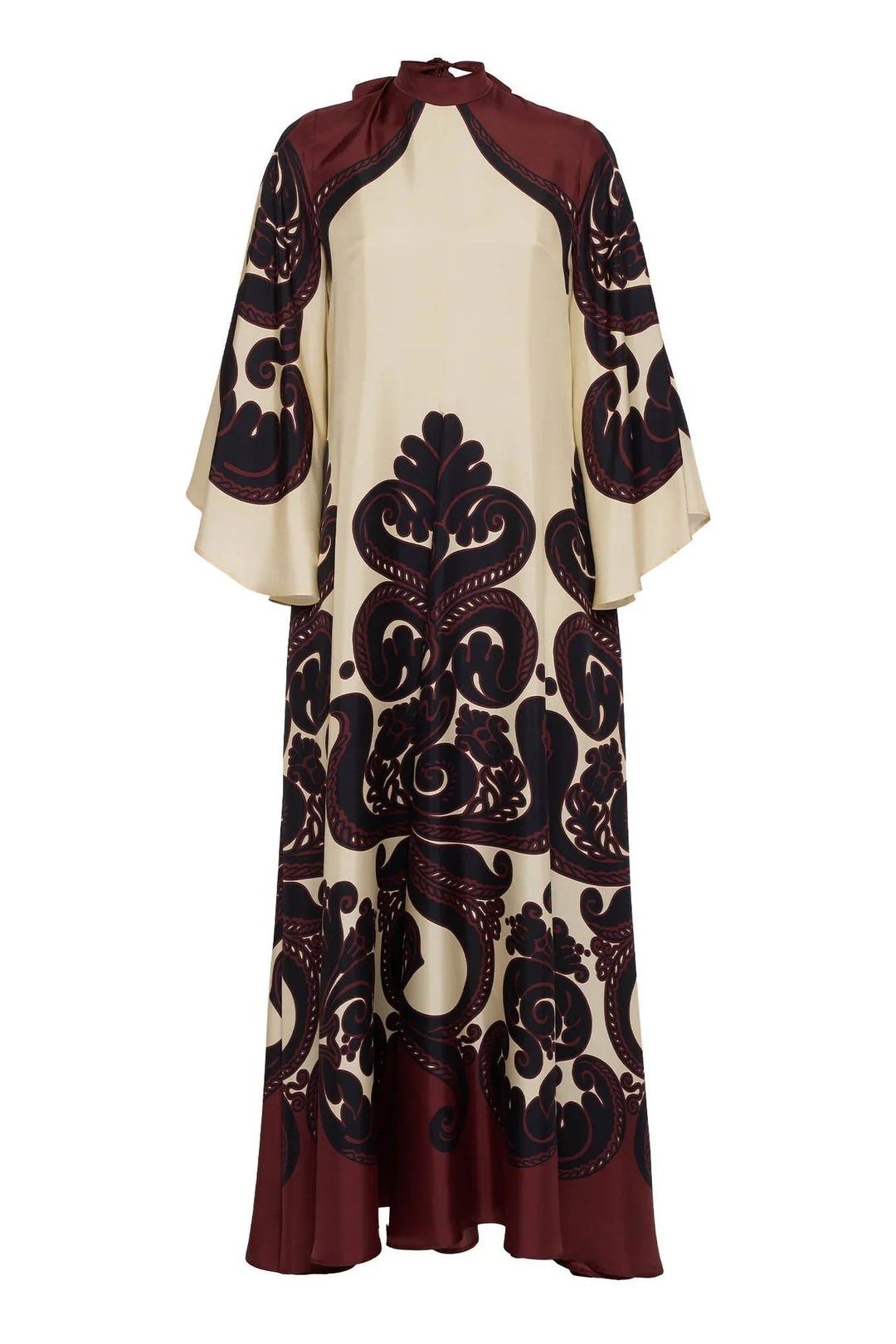 Grenadilla Bloom Satin Gown