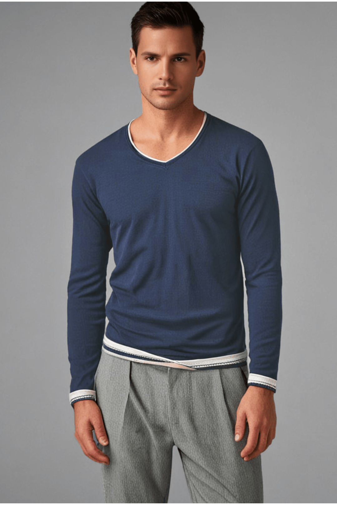 Nolan | Riku Cotton Long Sleeve Shirt