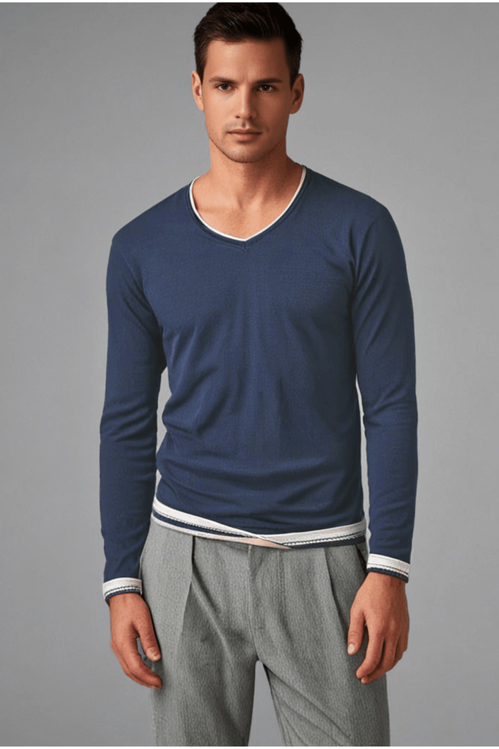 Nolan | Riku Cotton Long Sleeve Shirt