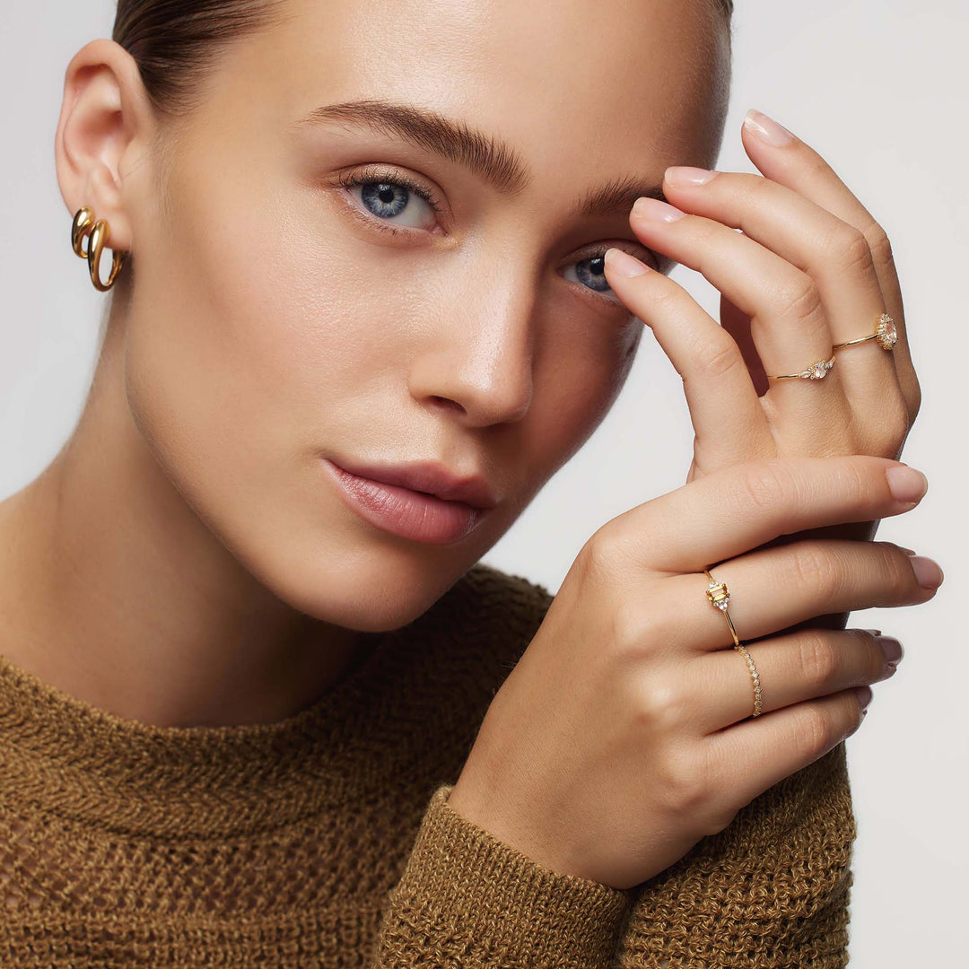 Musa Ring in Moonstone