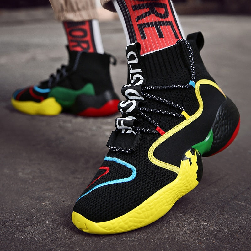 Lace-Up Trekking Boost Shoes