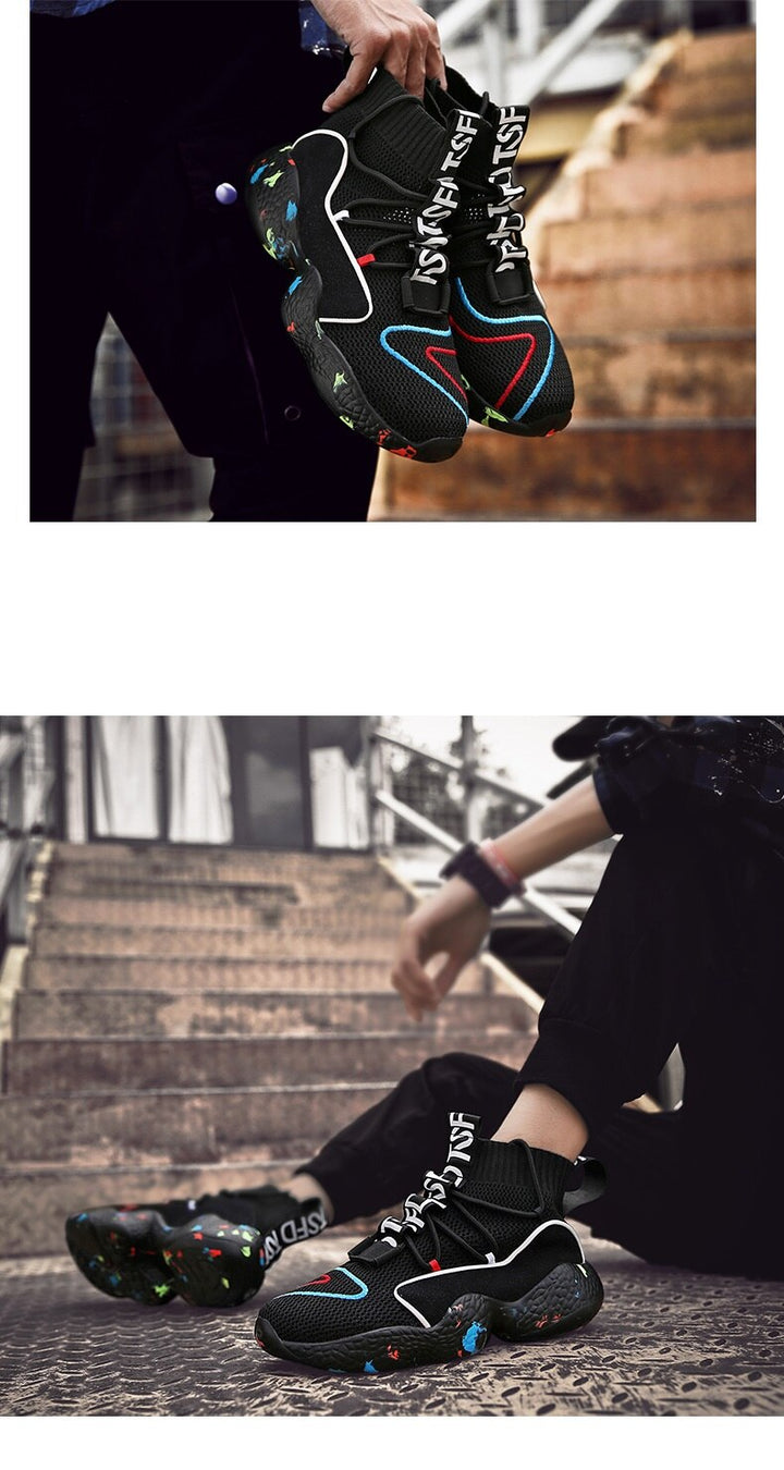 Lace-Up Trekking Boost Shoes