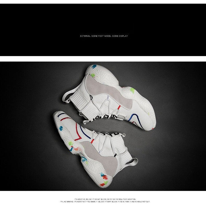 Lace-Up Trekking Boost Shoes