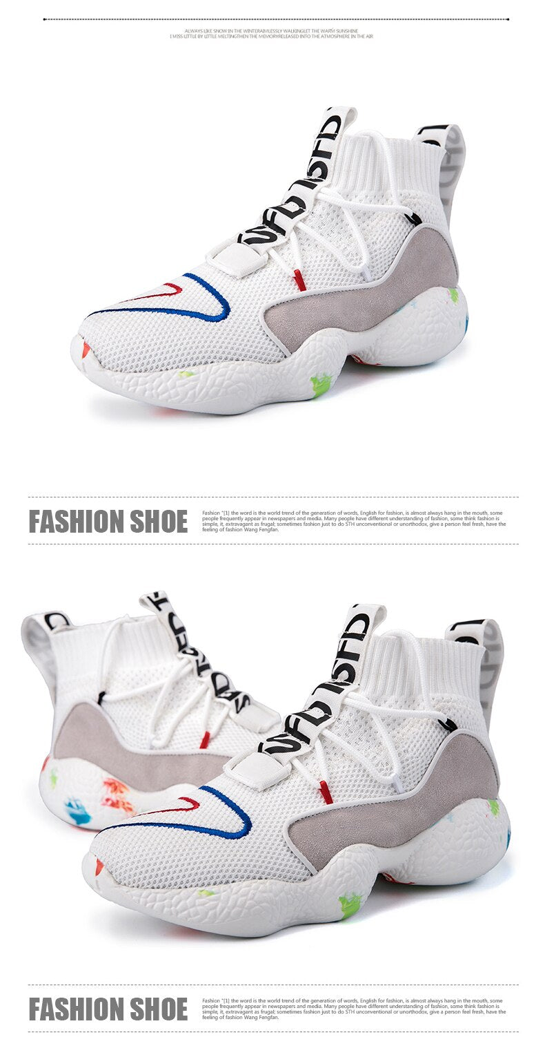 Lace-Up Trekking Boost Shoes