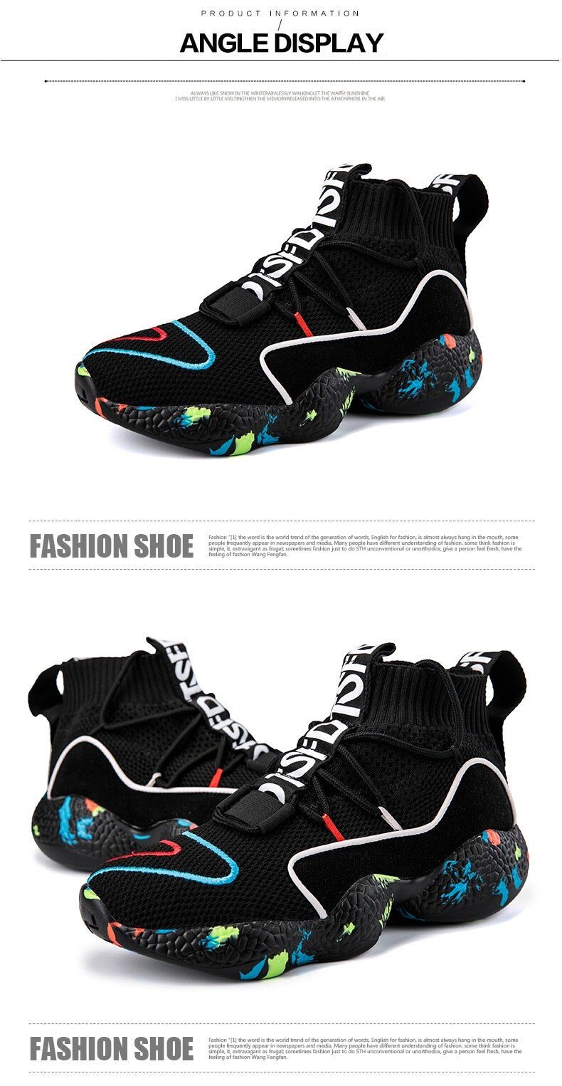 Lace-Up Trekking Boost Shoes