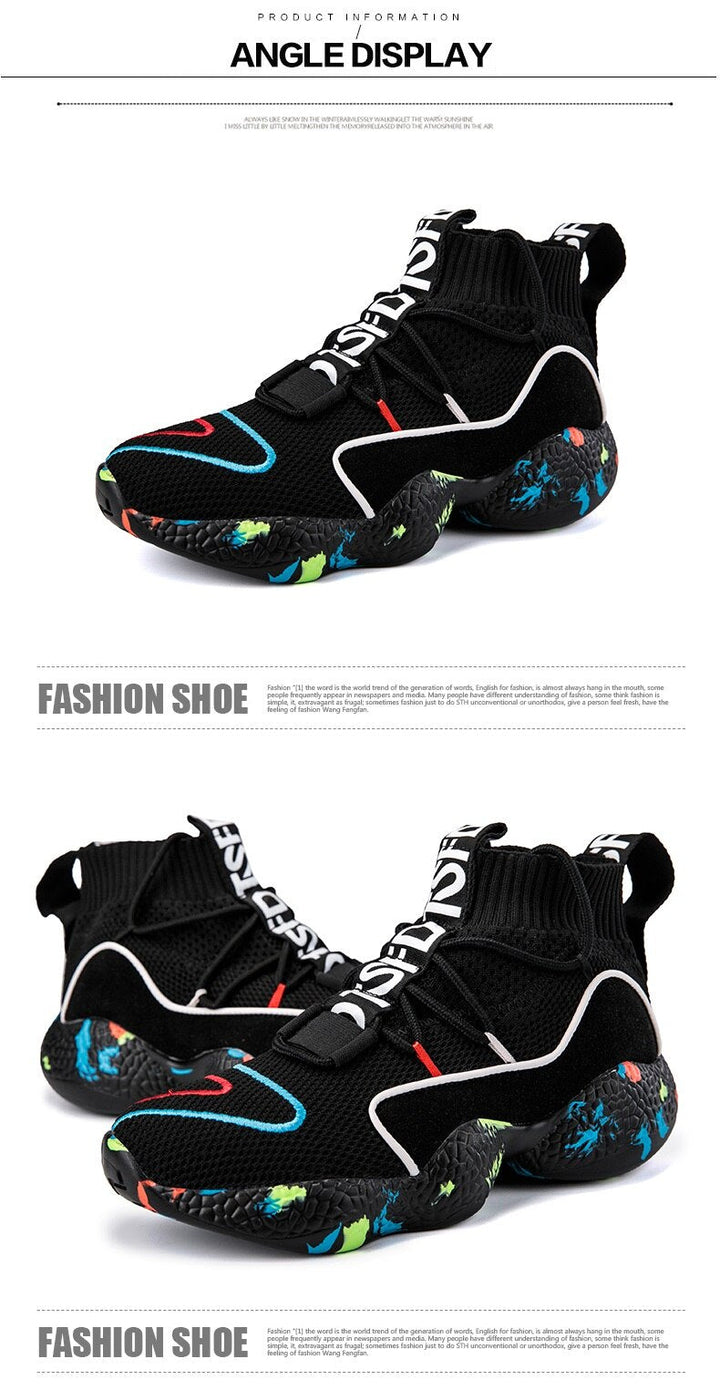 Lace-Up Trekking Boost Shoes