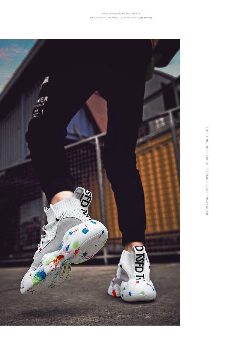 Lace-Up Trekking Boost Shoes