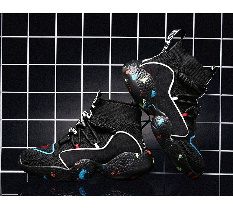 Lace-Up Trekking Boost Shoes
