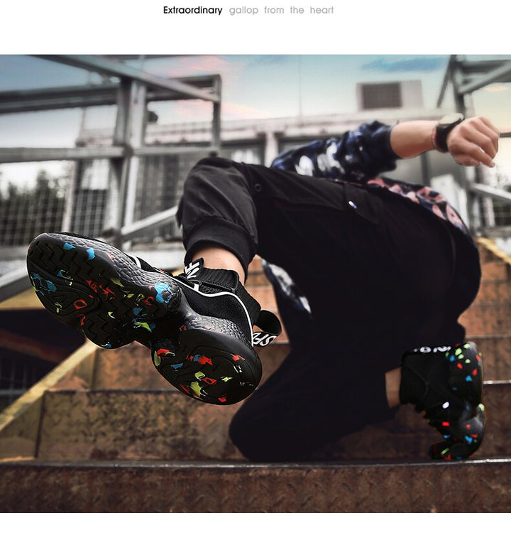 Lace-Up Trekking Boost Shoes