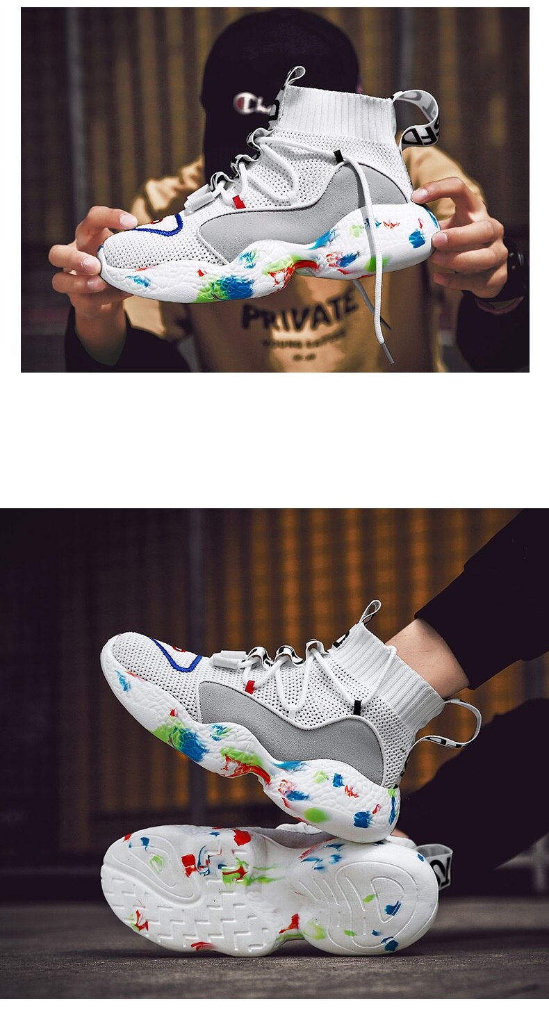 Lace-Up Trekking Boost Shoes