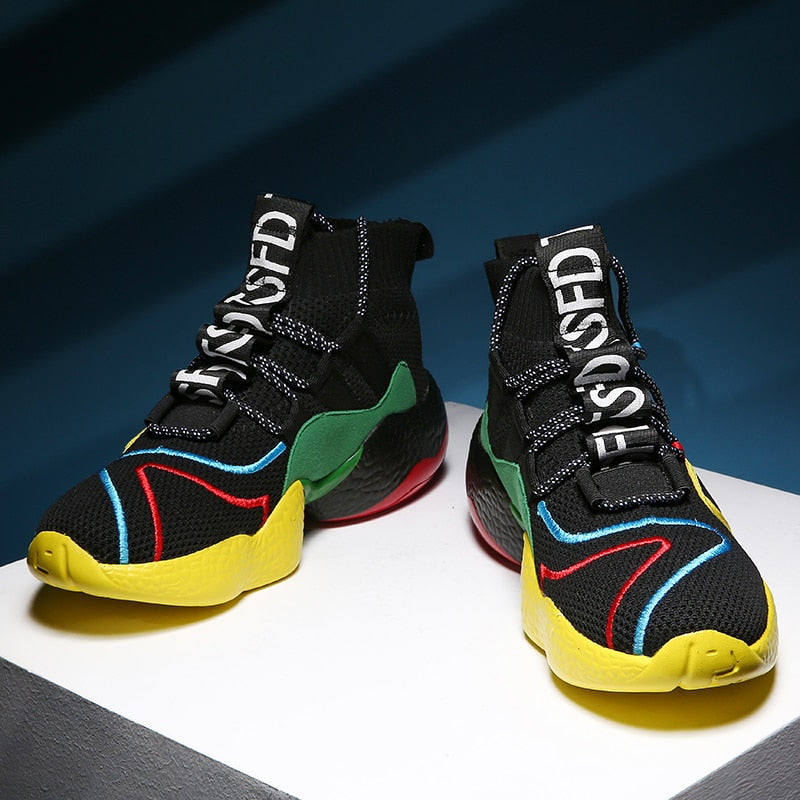 Lace-Up Trekking Boost Shoes
