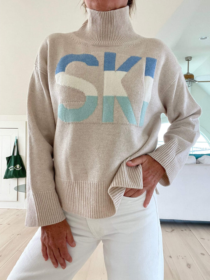 Retro Chic | Luxe Intarsia Turtleneck Sweater