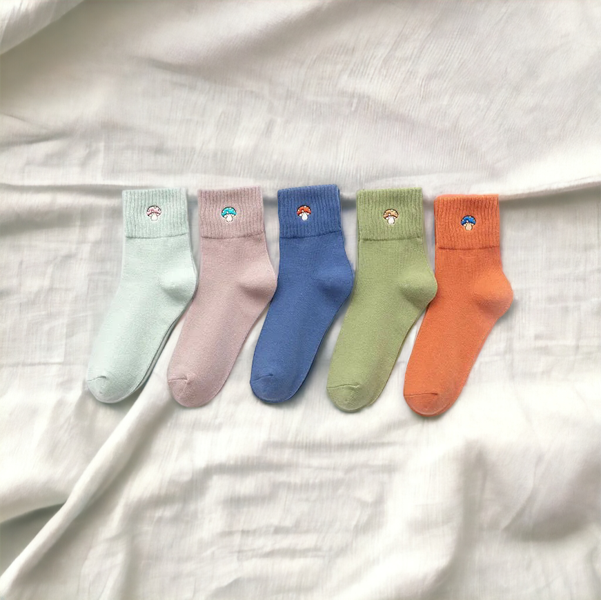 Mushroom Standard 5-pack Color Mix