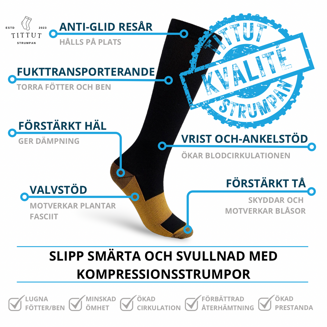 Compression PRO Copper 8-15mmHG