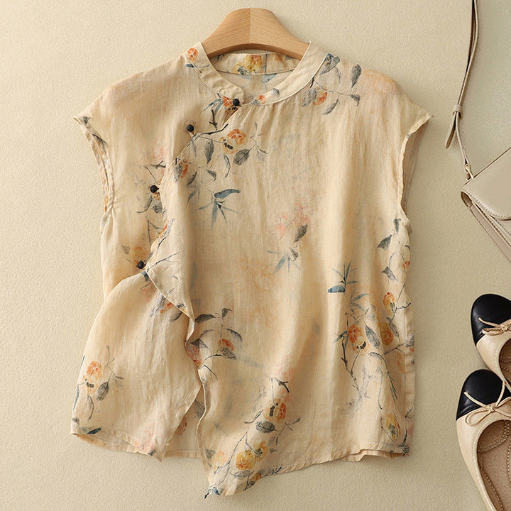 Luna LINEN TOP
