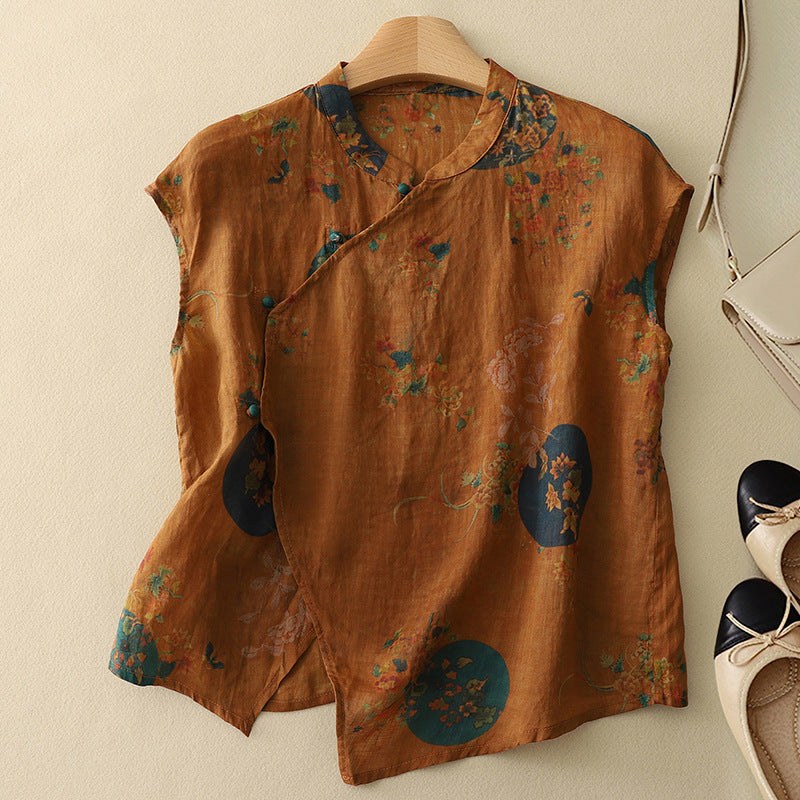 Luna LINEN TOP