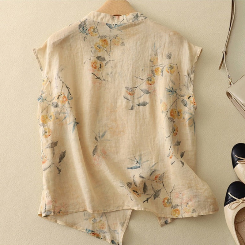 Luna LINEN TOP