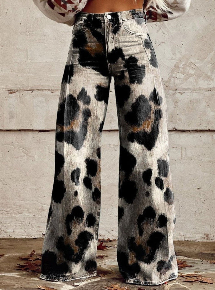 BOHO CHIC | Vintage-Inspired Wide-Leg Trousers