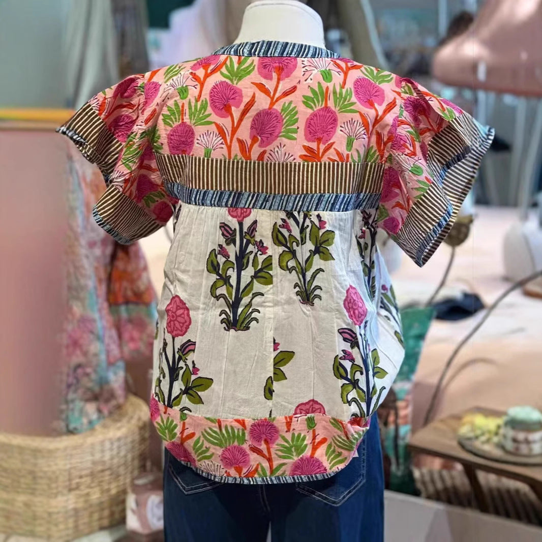 Daisy – Embroidered Boho Blouse