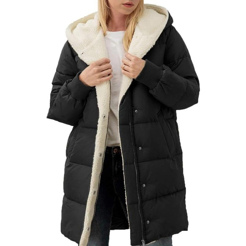 Scarlet™ - Cozy Quilted Hooded Jacket