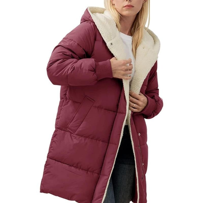 Luna™ - Cozy Sherpa-Lined Puffer