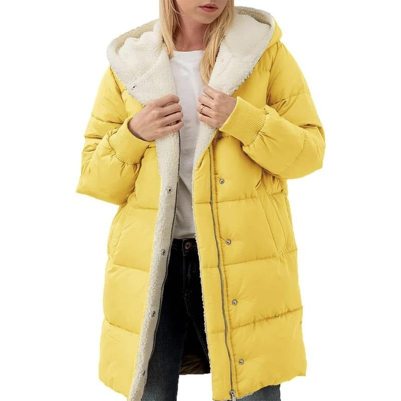 Scarlet™ - Cozy Quilted Hooded Jacket