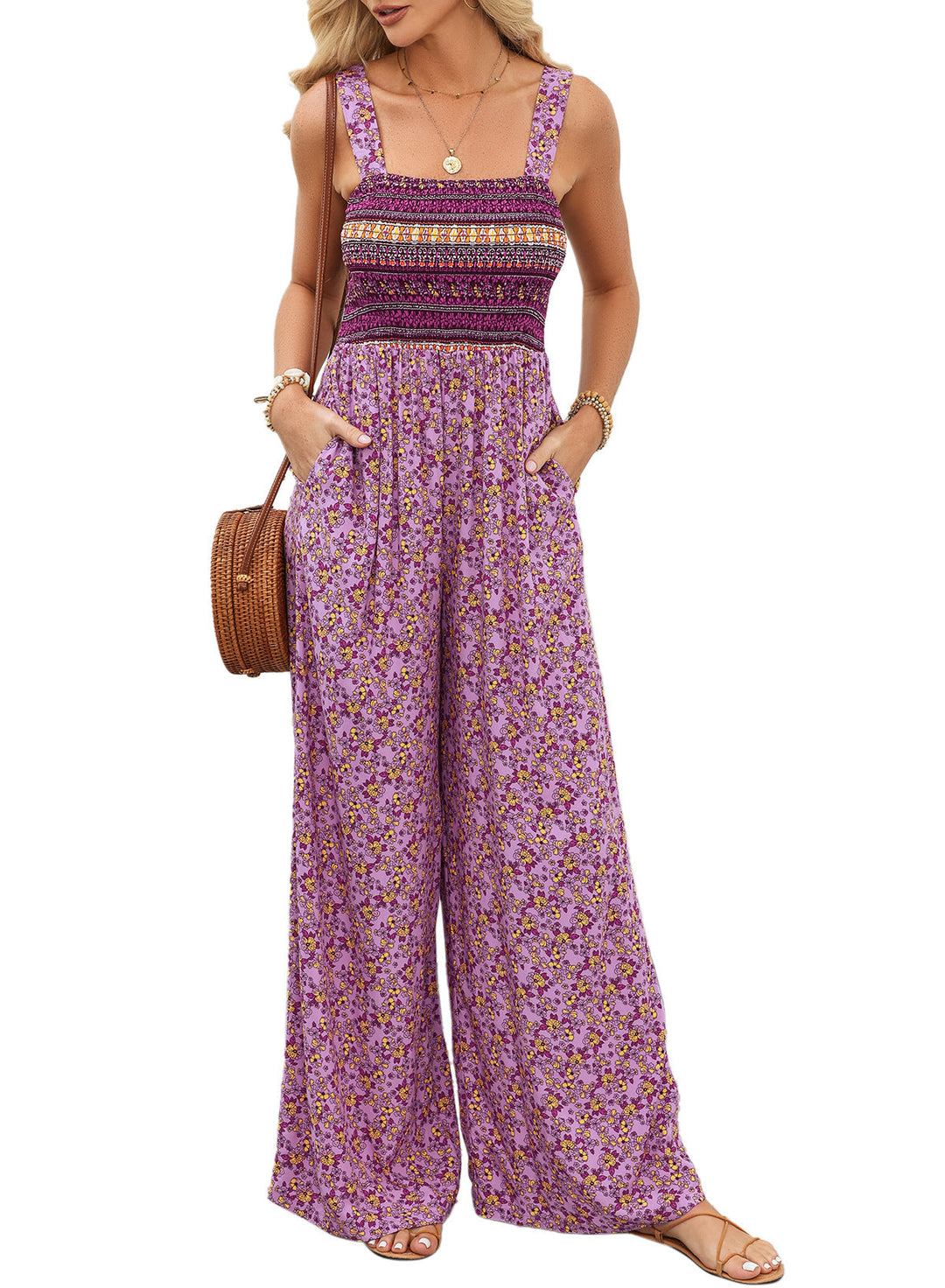 Luna Bloom Jumpsuit