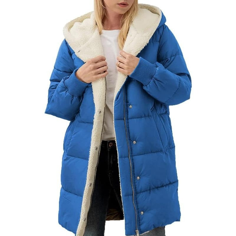 Scarlet™ - Cozy Quilted Hooded Jacket