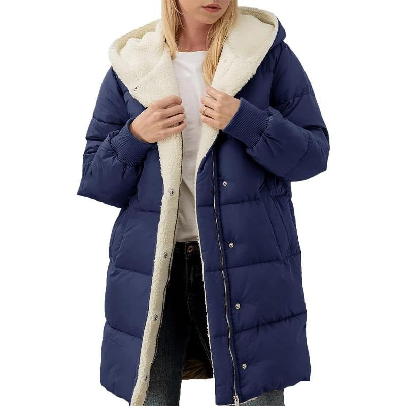 Scarlet™ - Cozy Quilted Hooded Jacket