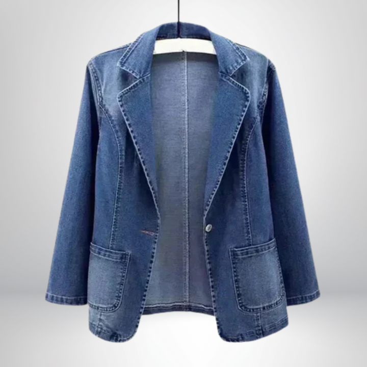 Mela - Stylish denim blazer