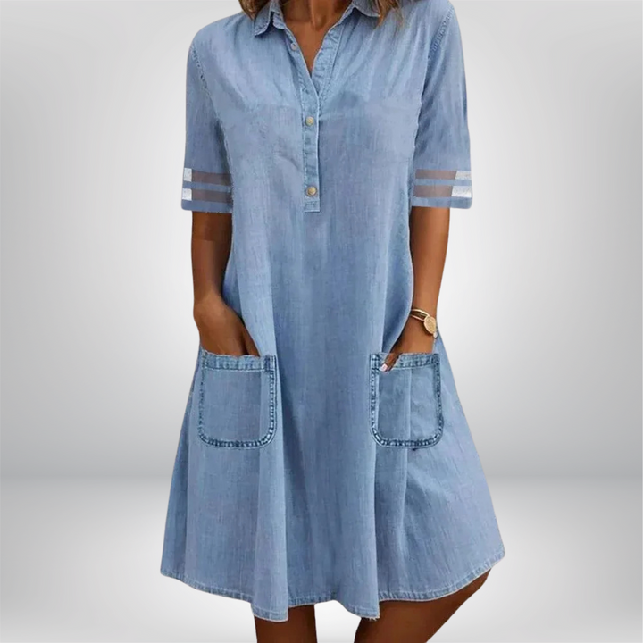 Ysa - Light Airy Denim Dress